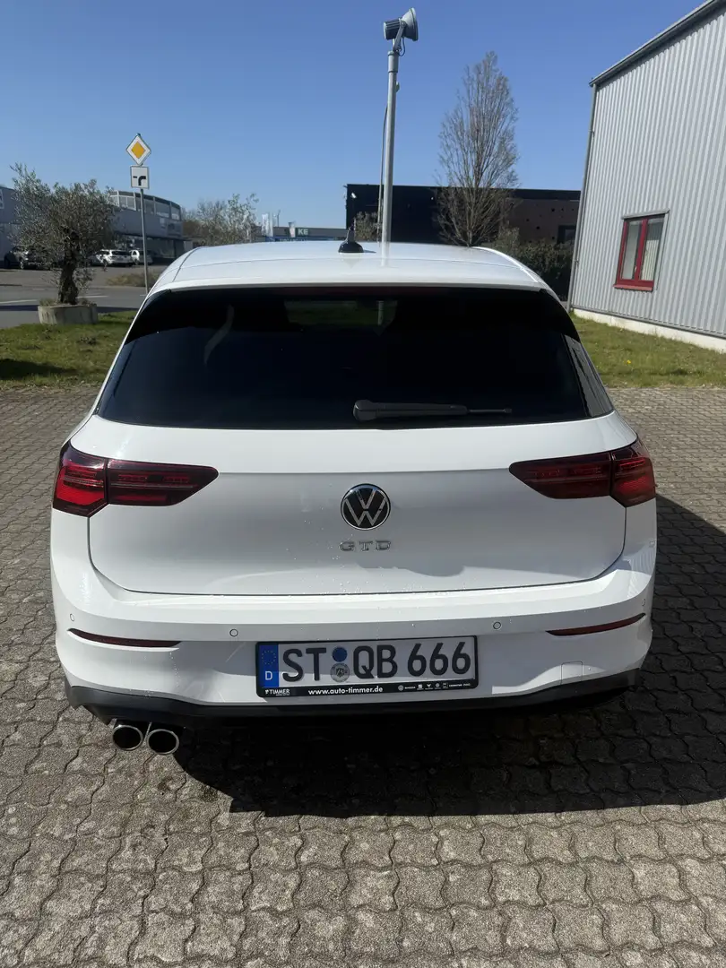 Volkswagen Golf GTD 2.0 TDI SCR DSG Blanc - 1