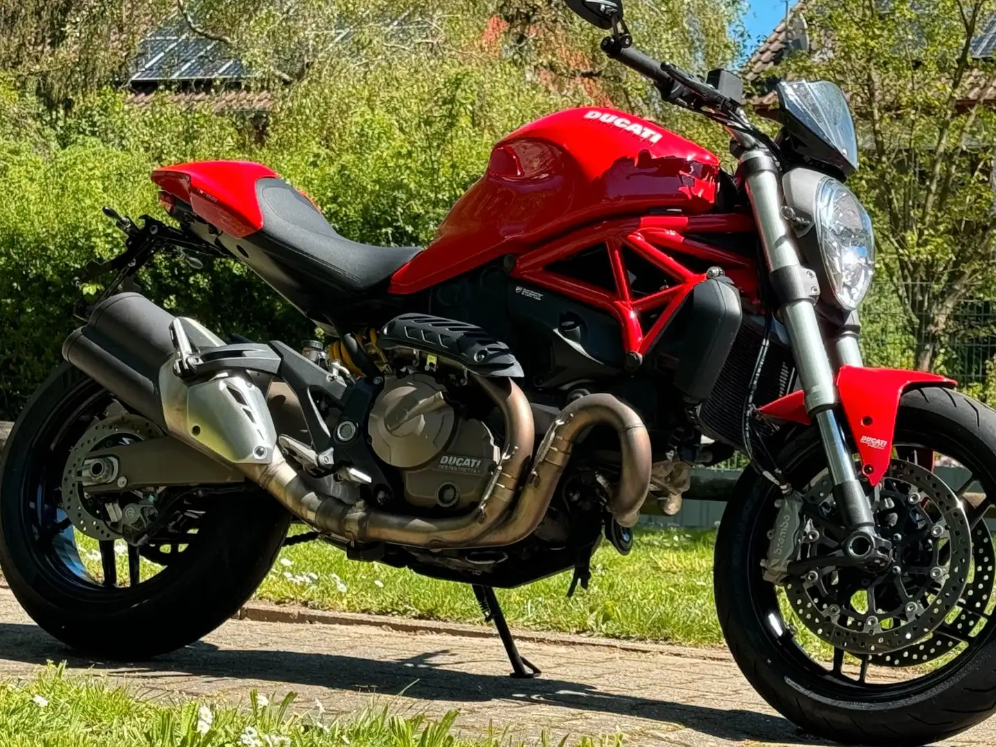 Ducati Monster 821 Mai Aktion Piros - 2