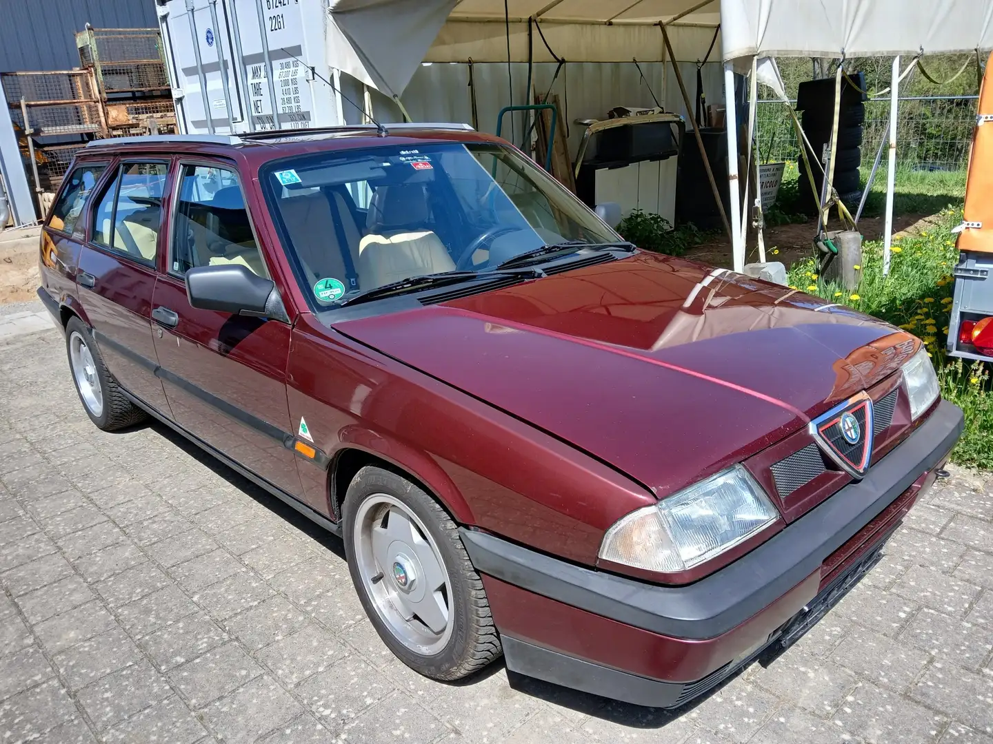 Alfa Romeo 33 1.7 I.E. Sport Wagon, Rarität, Bj. 92, Oldtimer Rot - 2
