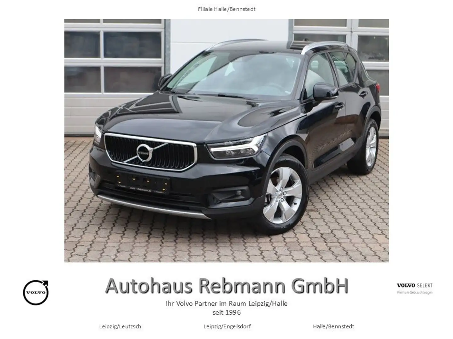 Volvo XC40 T3 Momentum Pro FWD Zwart - 1
