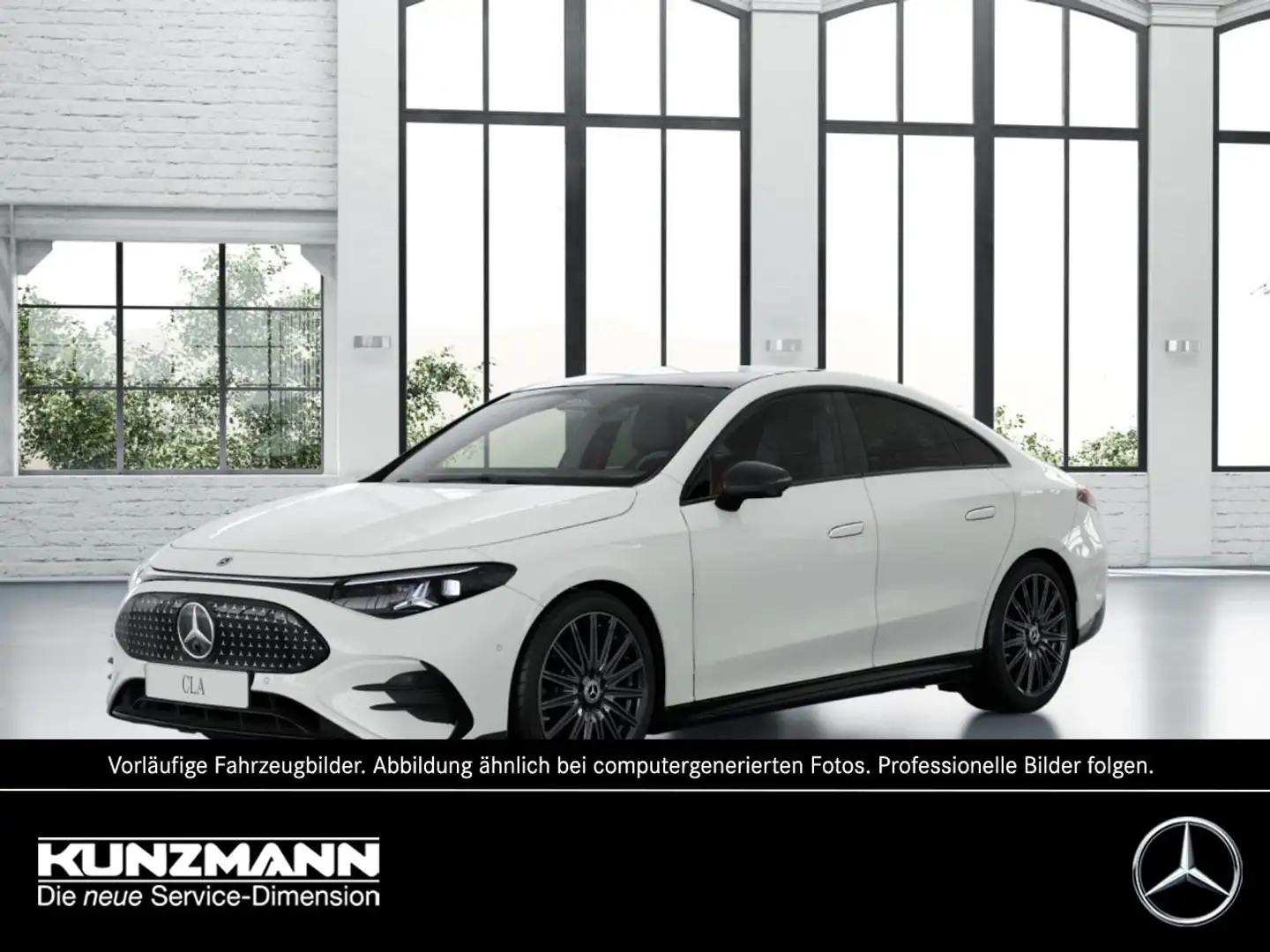 Mercedes-Benz CLA 250 + AMG Night Panorama AHK Memory HUD Weiß - 1