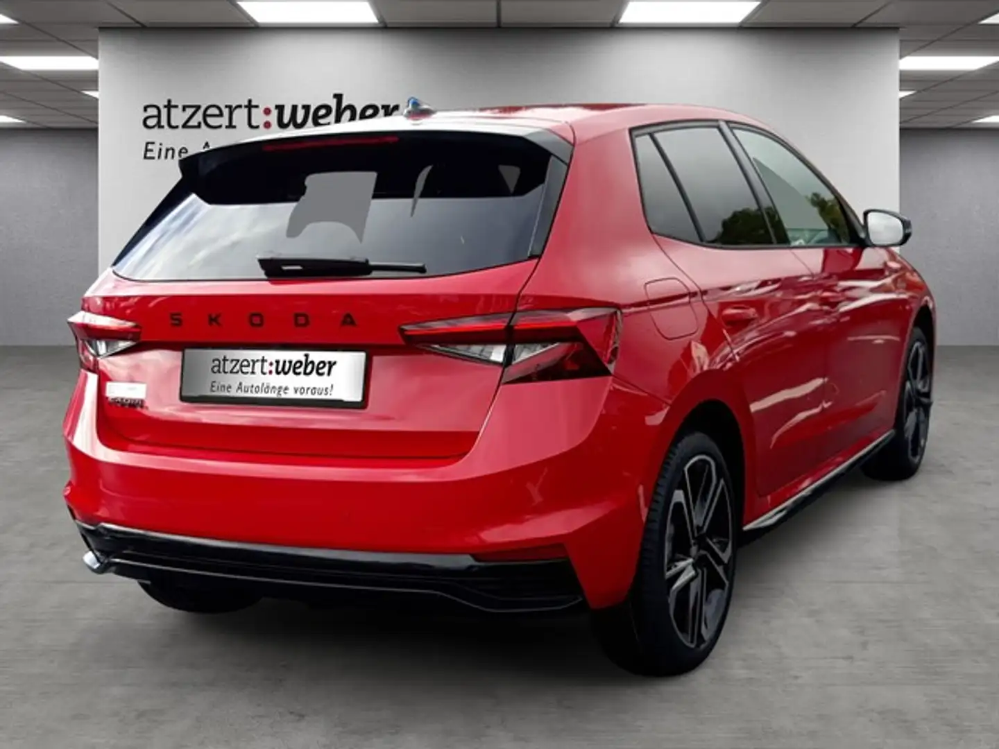 Skoda Fabia Monte Carlo 1.5TSI DSG Kamera 18"Alu LenkHz Rot - 2