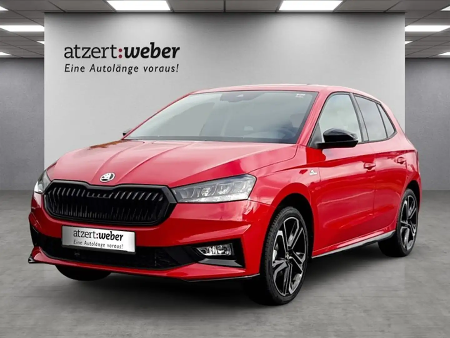 Skoda Fabia Monte Carlo 1.5TSI DSG Kamera 18"Alu LenkHz Rot - 1