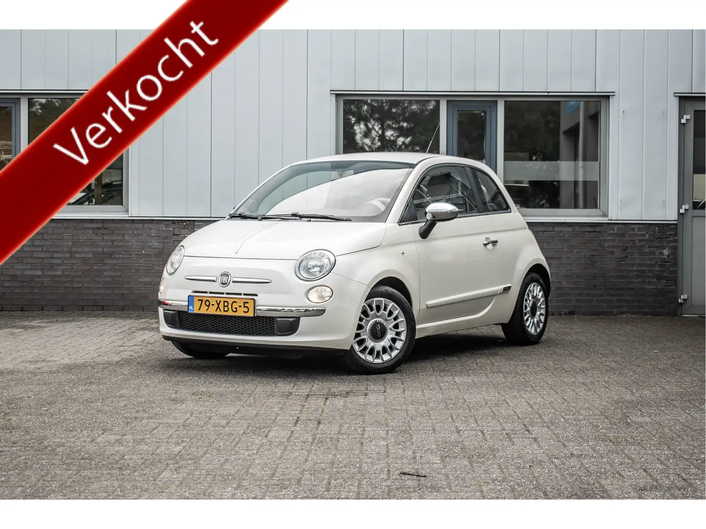 Fiat 500 1.2 Automaat Blanc - 1