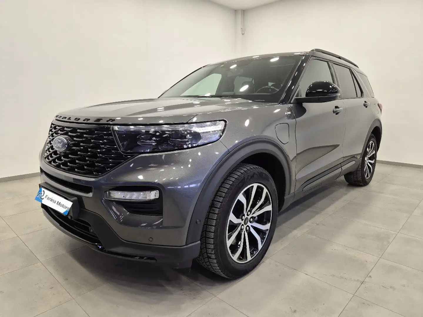 Ford Explorer 3.0 PHEV 457 CV A10 AWD ST Line - ACC/Lim - Cam - Grijs - 1