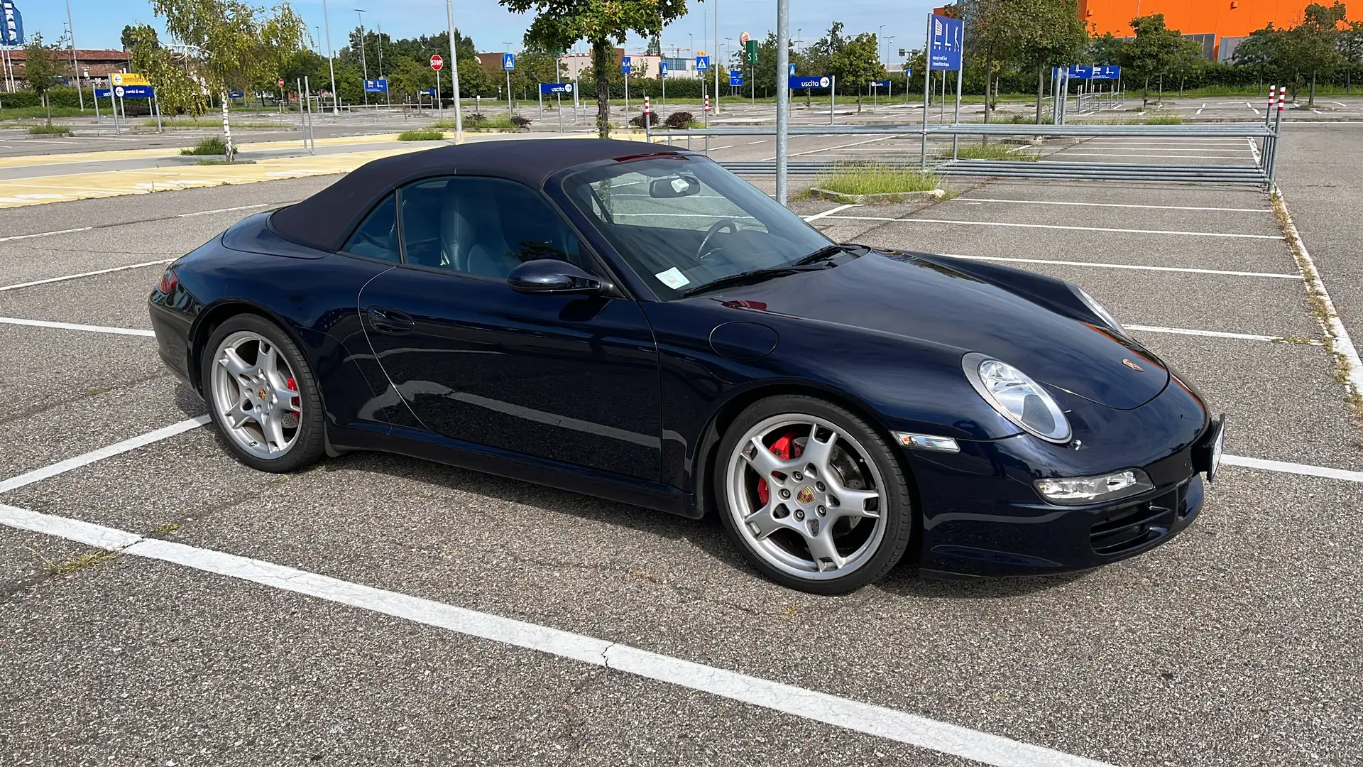 Porsche 911 911 Cabrio 3.8 Carrera S, manuale Blu/Azzurro - 1
