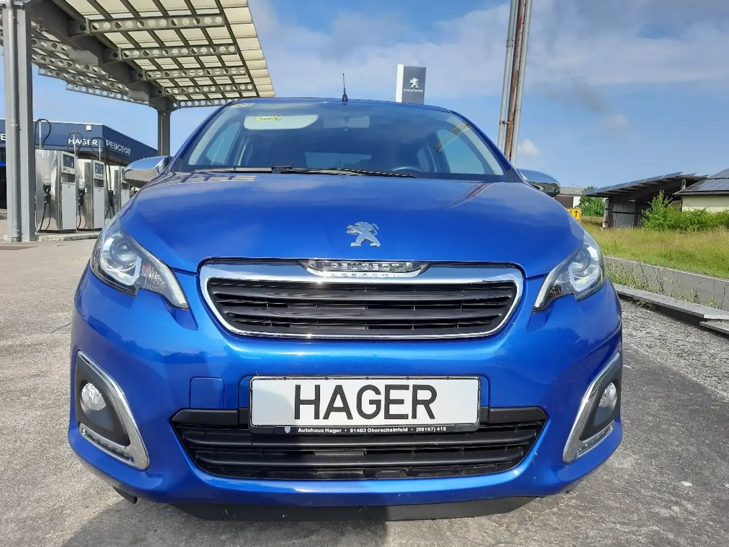Peugeot 108 Top!Style Stoffverdeck Sitzheizung DAB EPH/Kamera Blau - 2