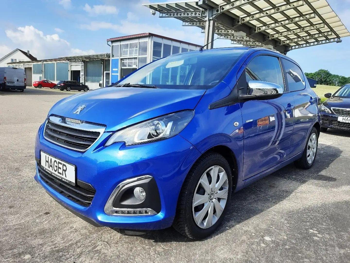 Peugeot 108 Top!Style Stoffverdeck Sitzheizung DAB EPH/Kamera Blau - 1