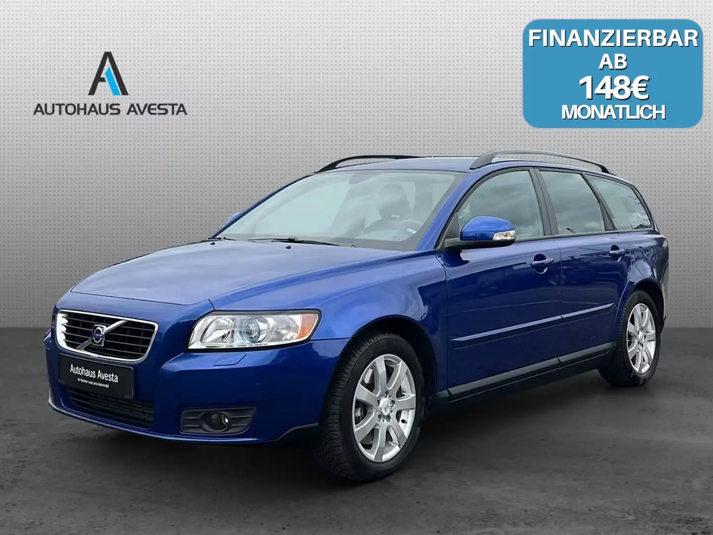 Volvo V50 2.0 D KINETIC/ org. 67.000KM/ AUTOMATIK/ 1.H Blau - 1