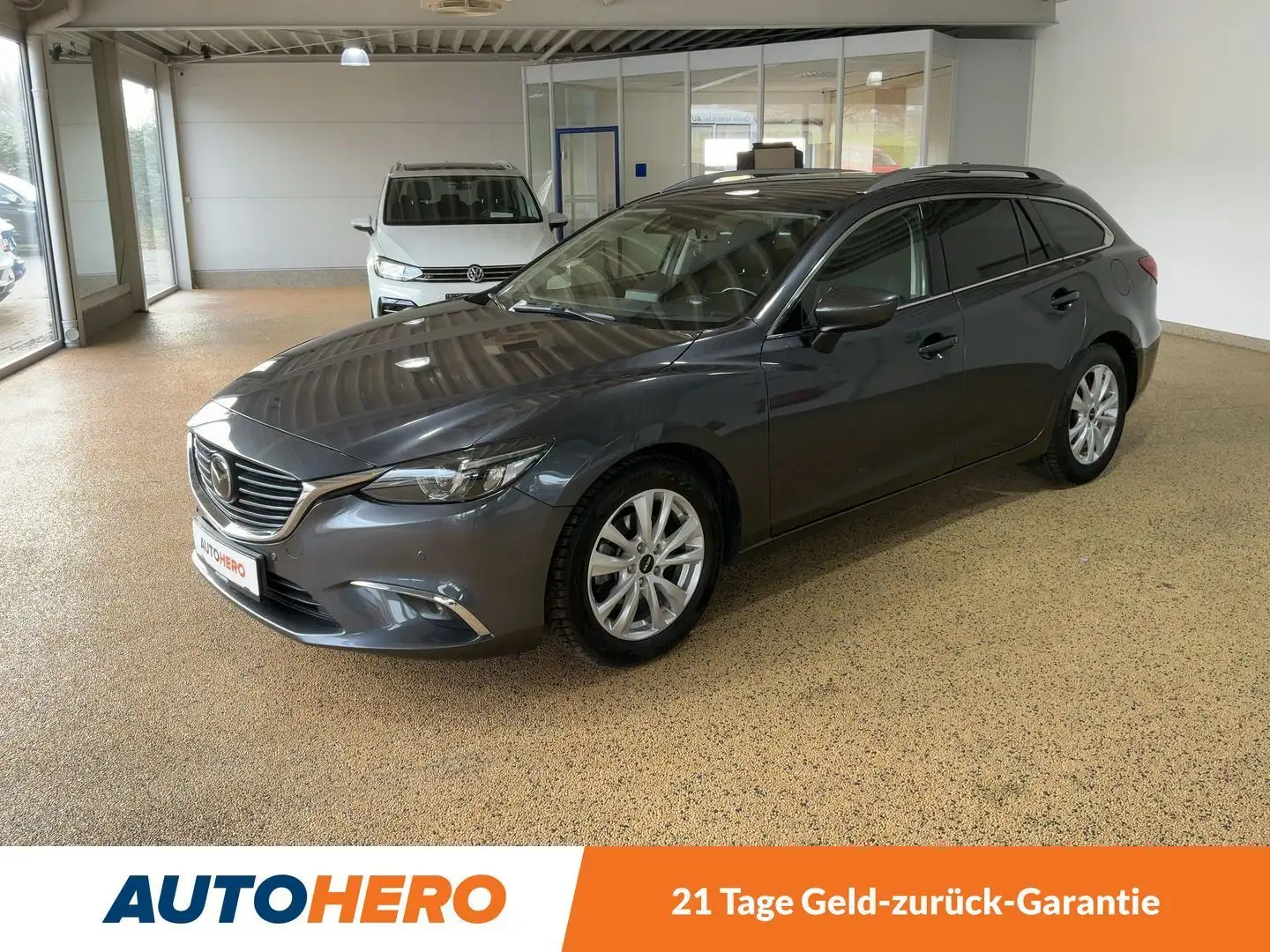 Mazda 6 2.2 Turbodiesel Sports-Line *NAVI*LED*CAM*SHZ* Grau - 1