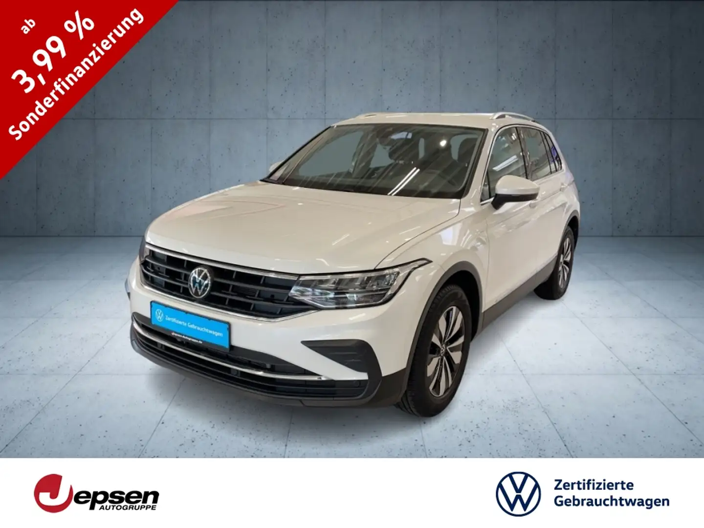 Volkswagen Tiguan Move 2.0 TDI DSG AHK+Navi+el.Heckkl.+LM Blanc - 1