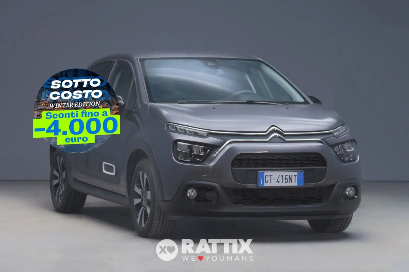 Citroen C3 1.2 Puretech 110CV Max EAT6 Grigio - 1