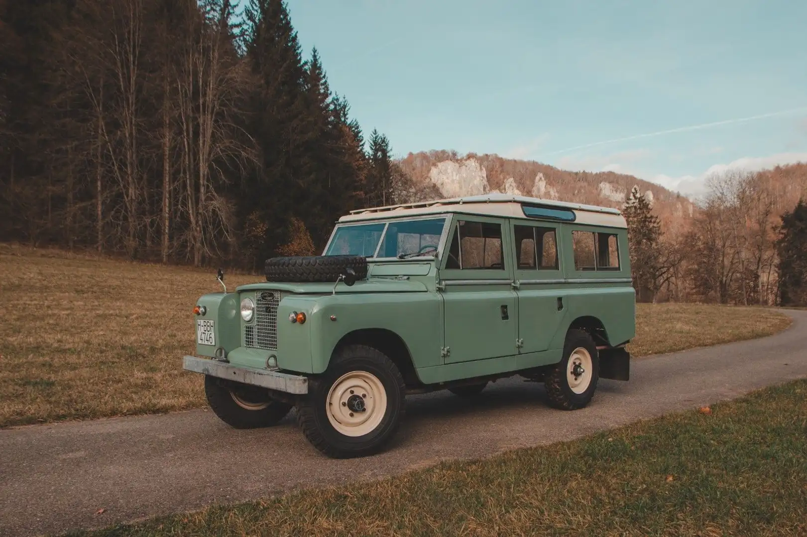 Land Rover Series Verde - 1