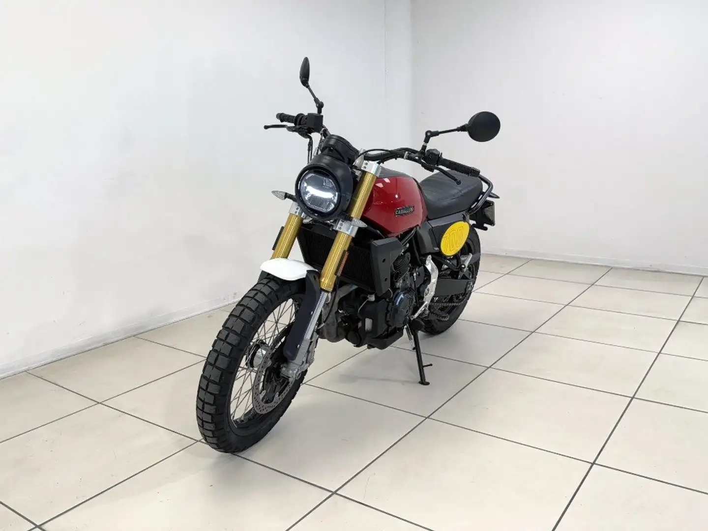 Fantic Caballero 700 Scrambler Czerwony - 2