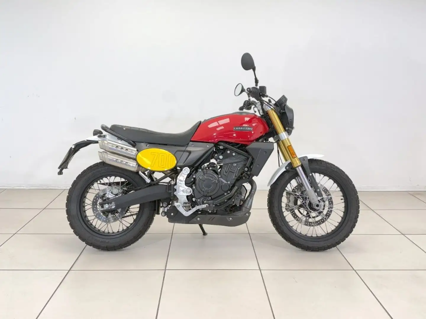 Fantic Caballero 700 Scrambler Czerwony - 1