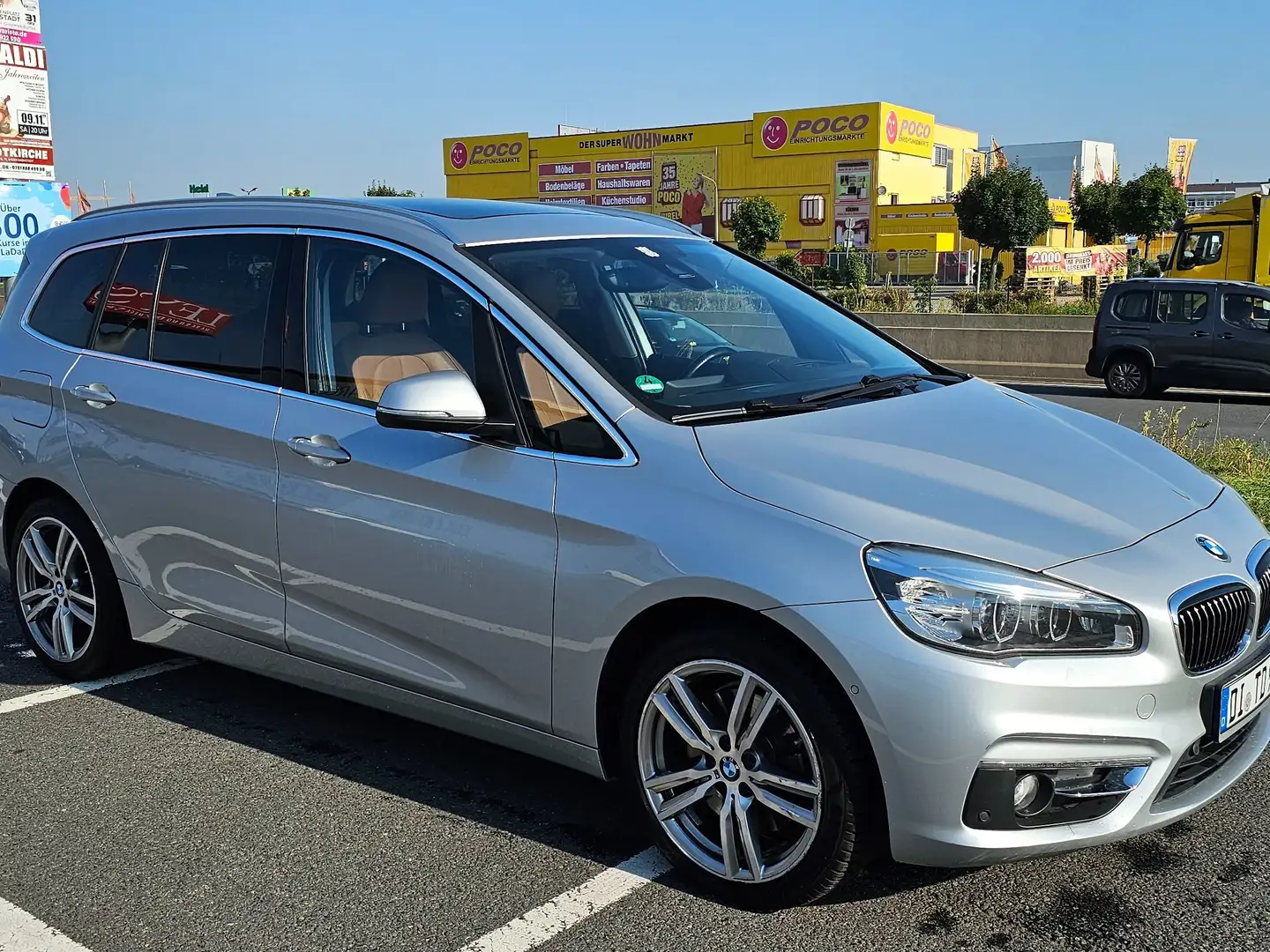 BMW 220 d Gran xDrive Aut. Luxury/NAVI/PANO/HUD/Kamera Stříbrná - 2