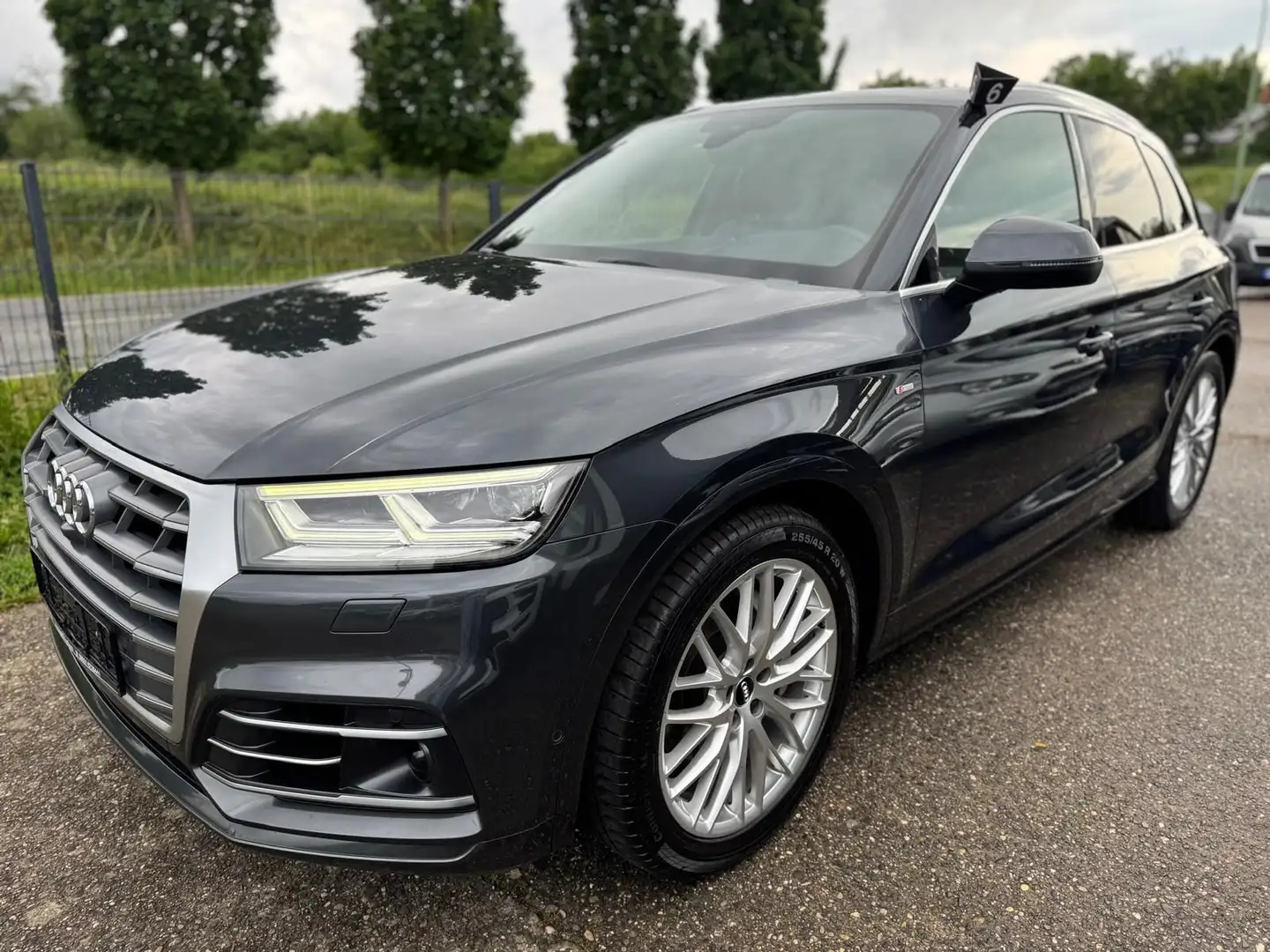 Audi Q5 quattro S Line*HUD*PANO*ACC*AHK*360*B&O Argent - 1
