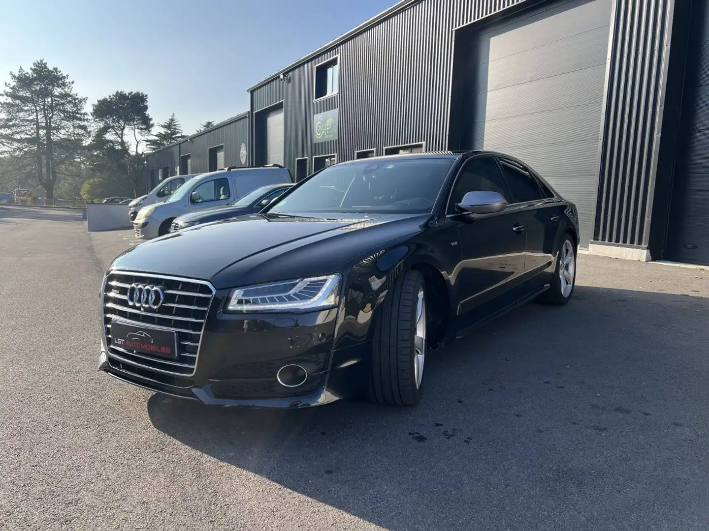Audi A8 III 4.2 V8 TDI 385ch clean diesel Avus quattro Tiptronic Euro6 Noir - 2