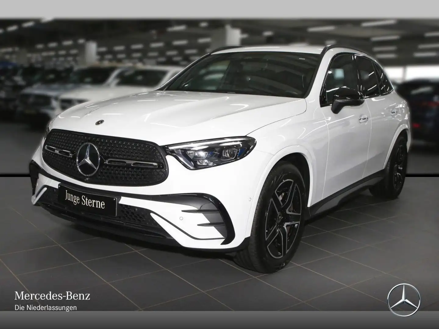 Mercedes-Benz GLC 300 d 4M AMG+NIGHT+360+SITZKLIMA+TOTW+KEYLESS Weiß - 2
