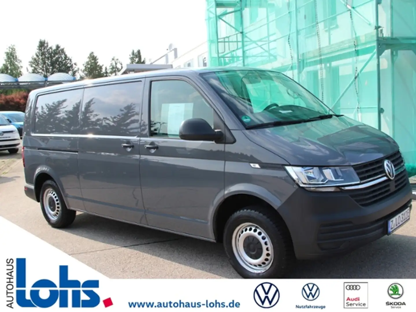 Volkswagen T6.1 Transporter eABT Kastenwagen lang KLIMA Szürke - 1