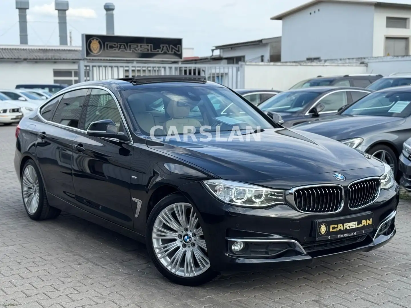 BMW 318 LUXURY 1.HND+HUD+PANO+TOT+SPUR Nero - 1