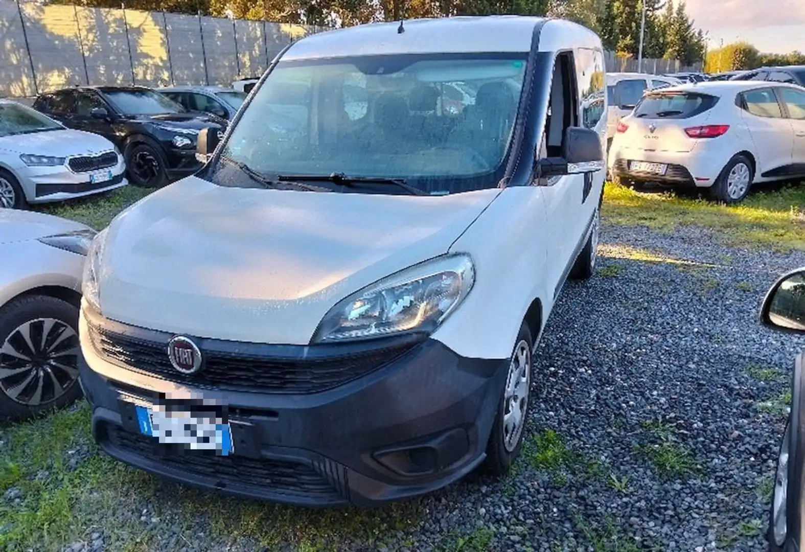 Fiat Doblo 1.6 MJT 16V 95CV Pop MINI AUTOVETTURA Blanc - 1