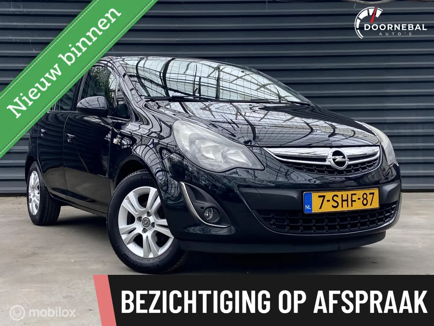 Opel Corsa 1.2-16V Design Edition / STOEL+STUURVERW / LAGE KM Noir - 1