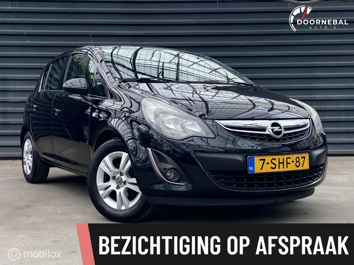 Opel Corsa 1.2-16V Design Edition / STOEL+STUURVERW / LAGE KM Noir - 1