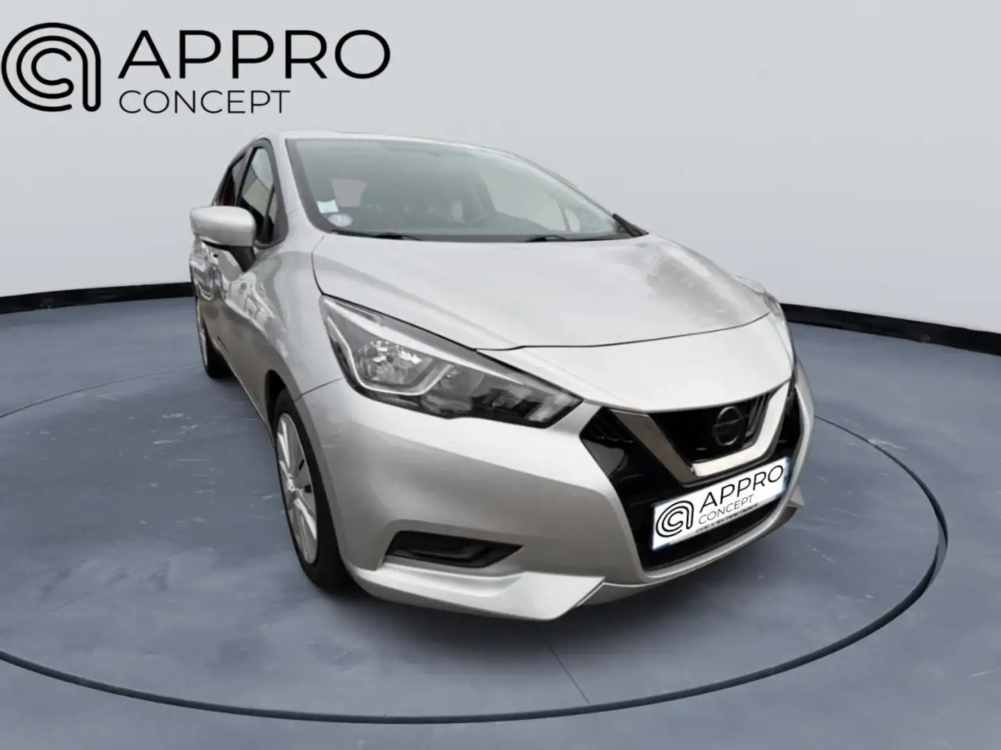 Nissan Micra Micra 1.0 IG-T - 100   V  BERLINE Acenta Gris - 1