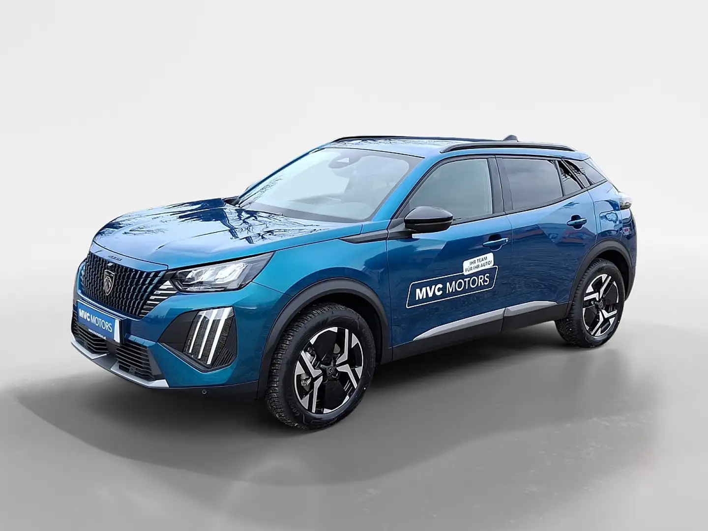 Peugeot 2008 Hybrid 145 e-DCS6 Allure Blau - 1