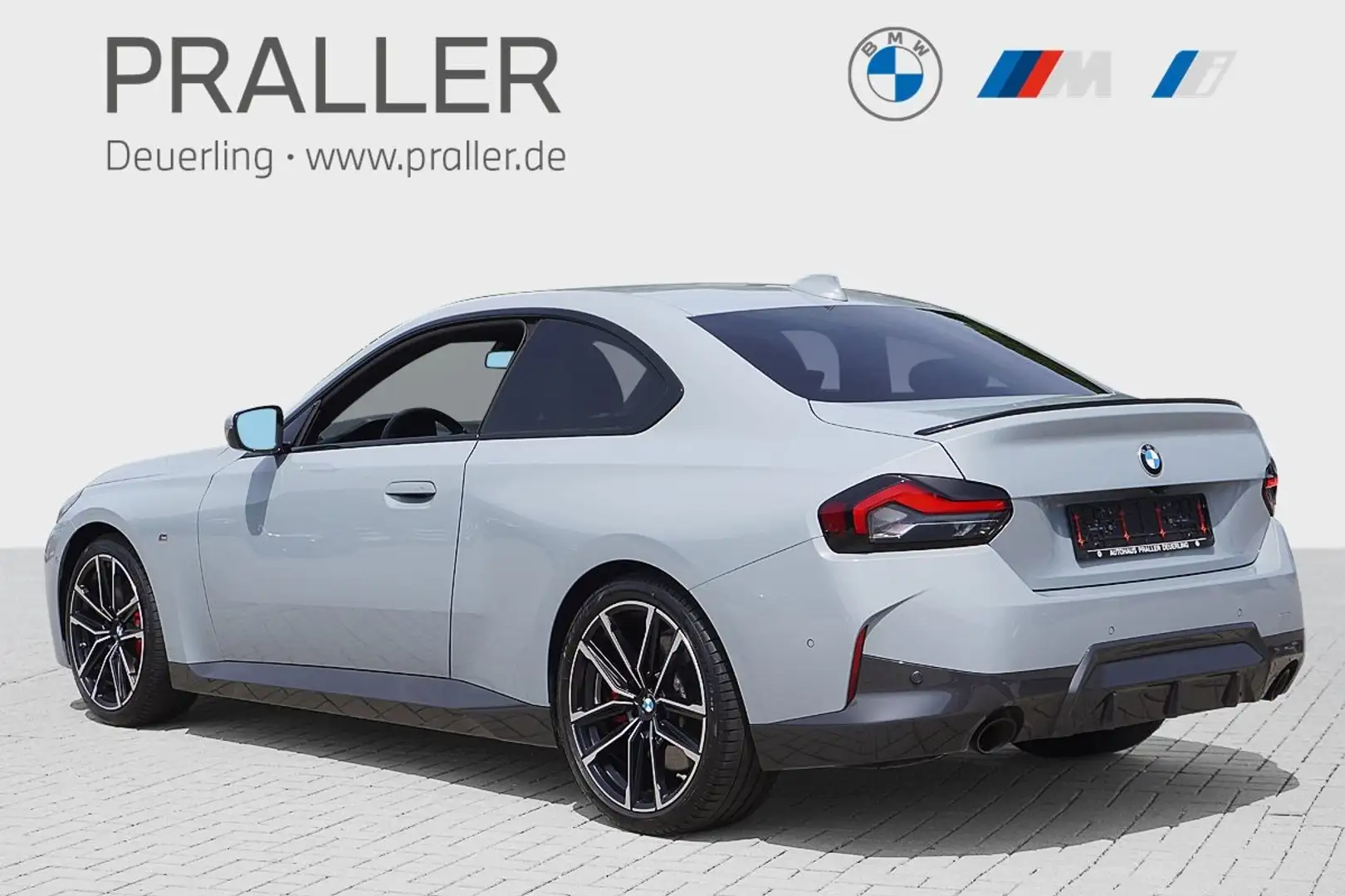 BMW 220 i Coupé M Sport PRO 19" Kamera LED HiFi M-Leuchten Grau - 2