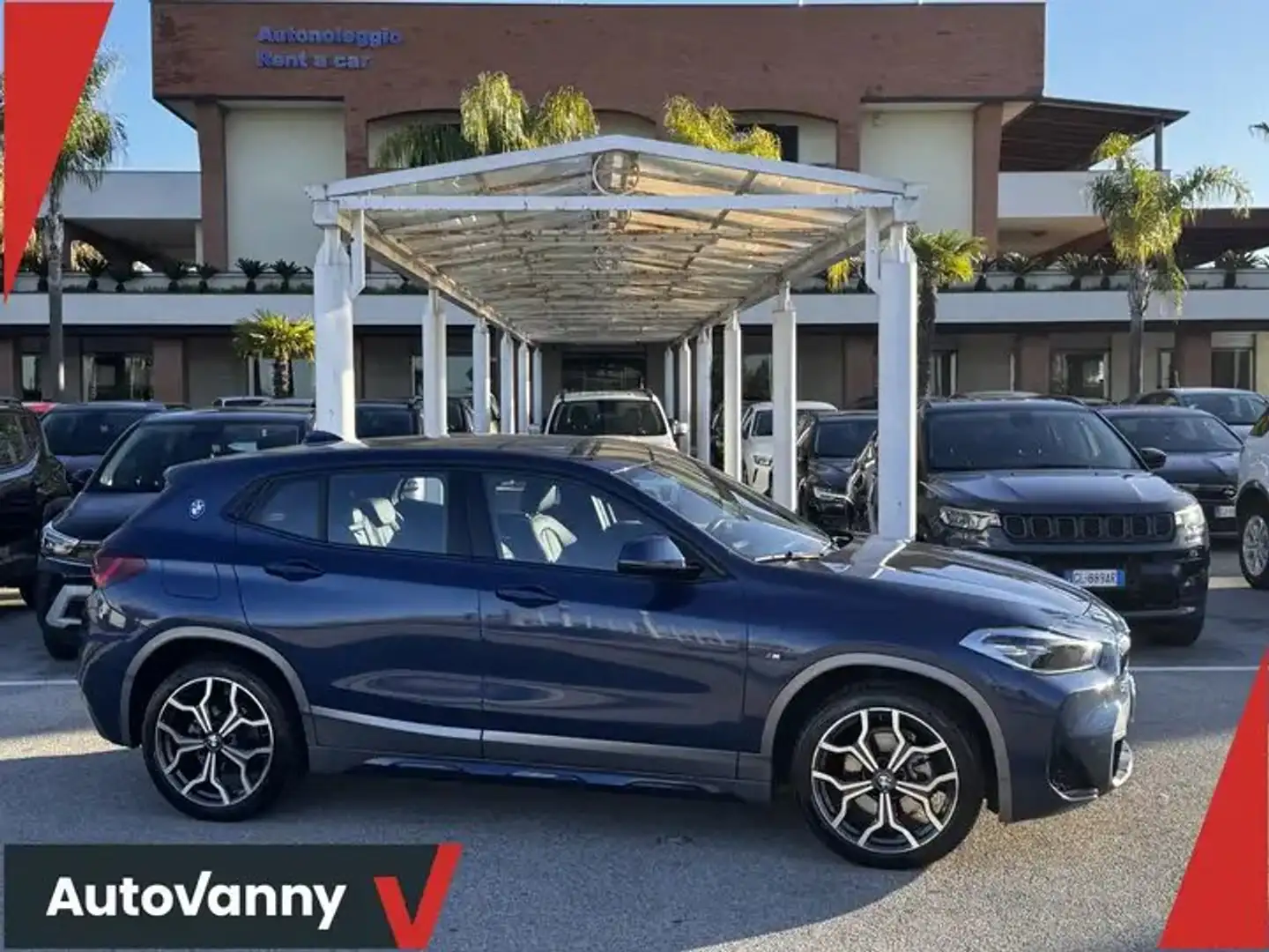 BMW X2 sdrive18d Msport X auto Blu/Azzurro - 1