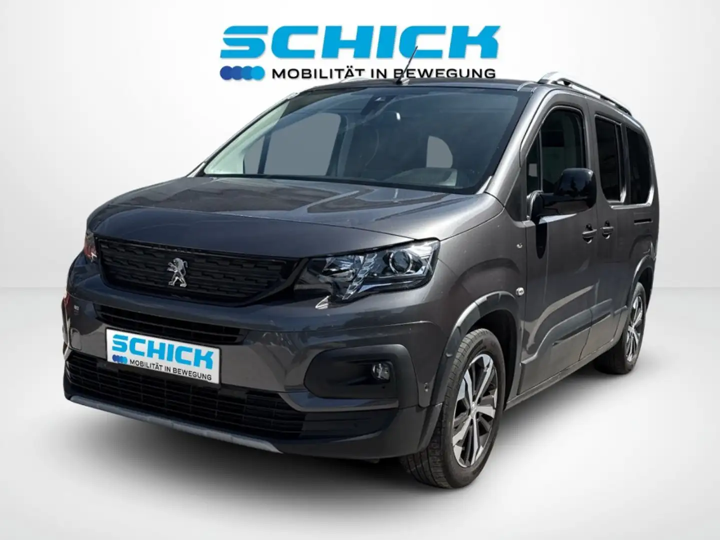 Peugeot Rifter L2 GT PT130 EAT8 Gris - 1