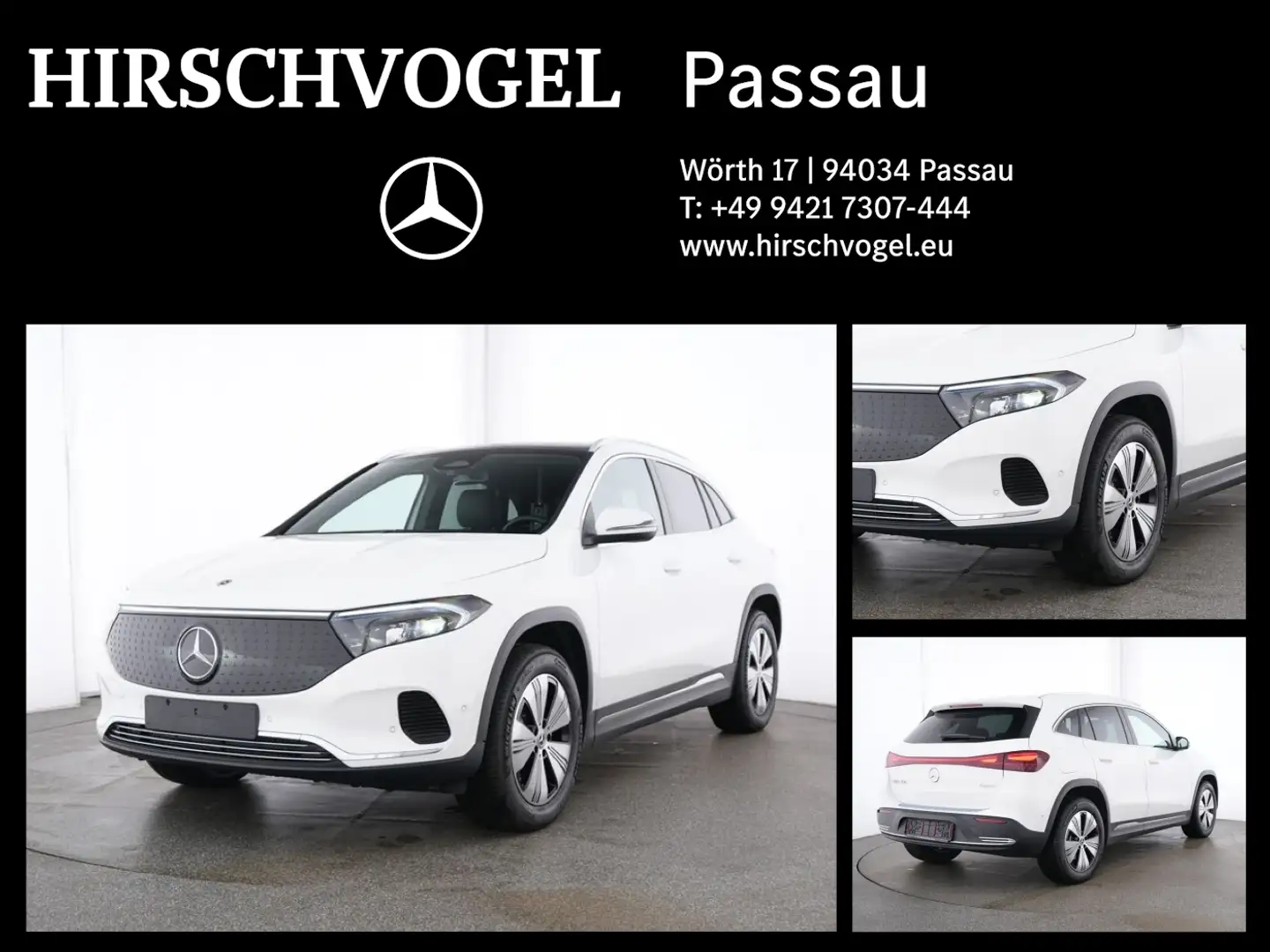 Mercedes-Benz EQA 300 4M Progressive+Pano+MBUX+Navi-Prem.+LED Weiß - 1