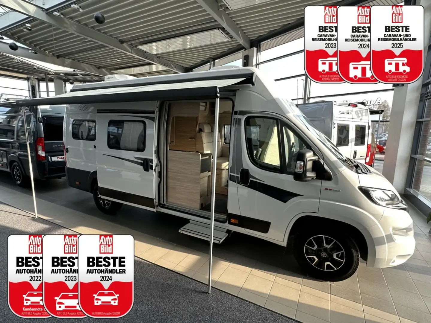 Knaus BoxStar 630 Freeway Hochdach +Wohnraumklima+Kamera Wit - 1