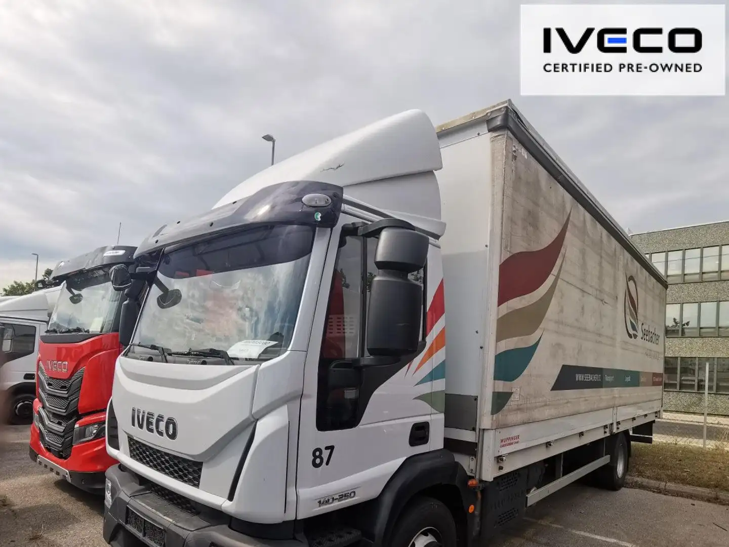 Iveco Pritsche-Schiebeplane-LBW Weiß - 1