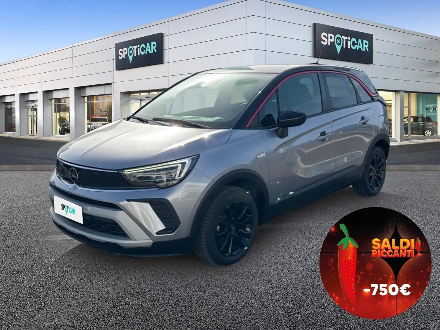 Opel Crossland 1.5 D 110cv GS Line S&S MT6 Grigio - 1