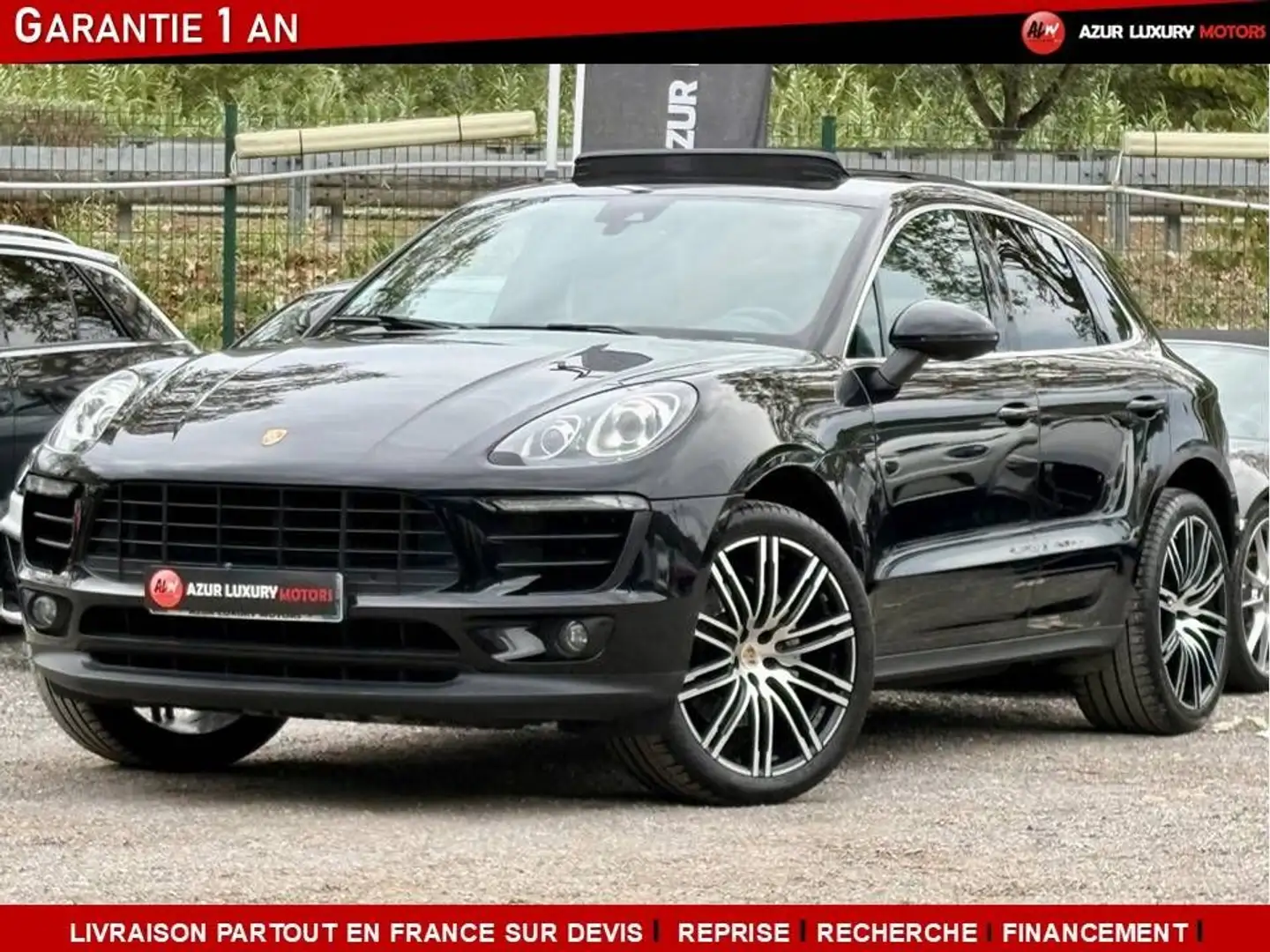 Porsche Macan 3.0 V6 S 258 CV PDK Noir - 1