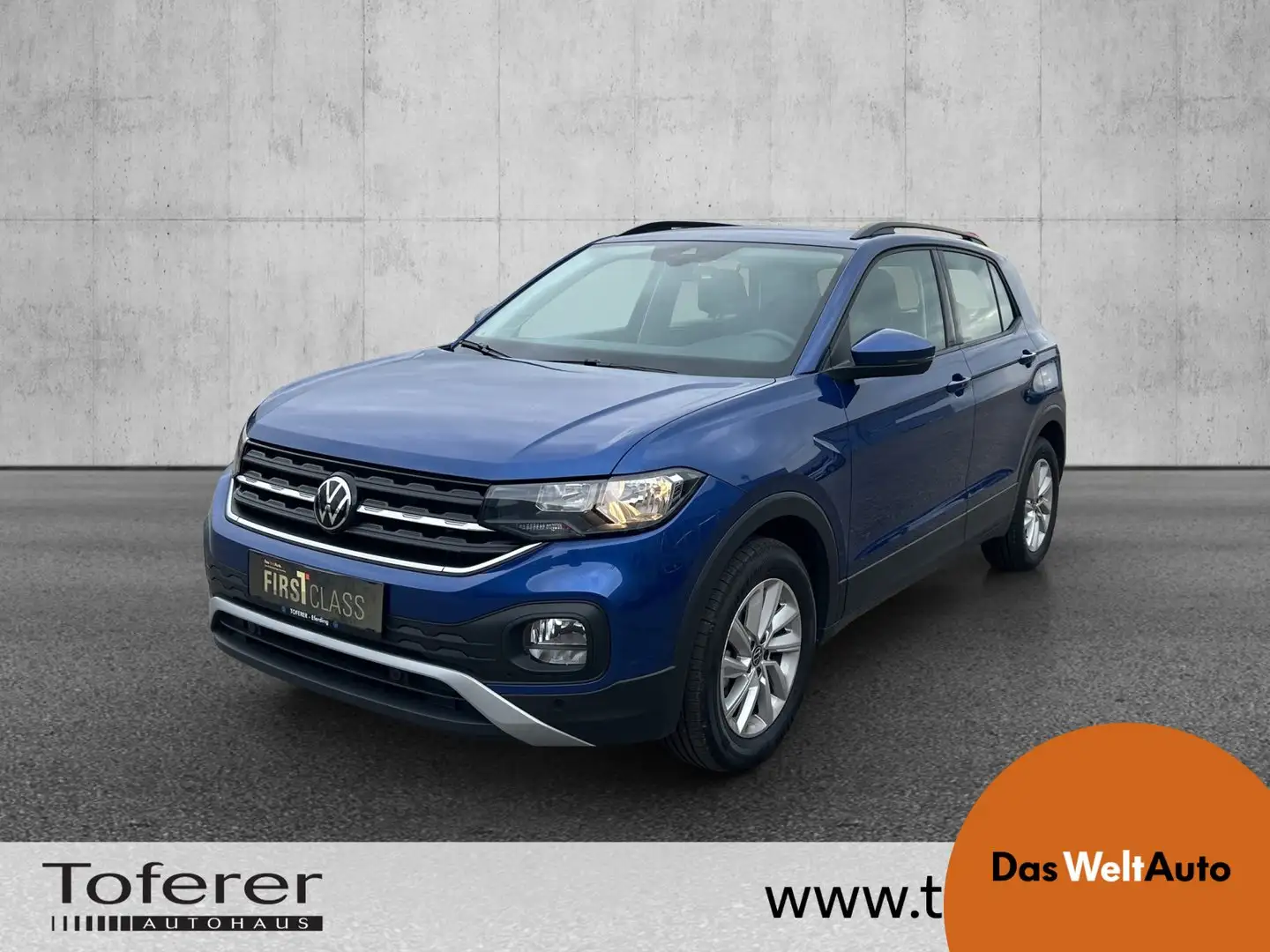 Volkswagen T-Cross Life TSI DSG Blauw - 1