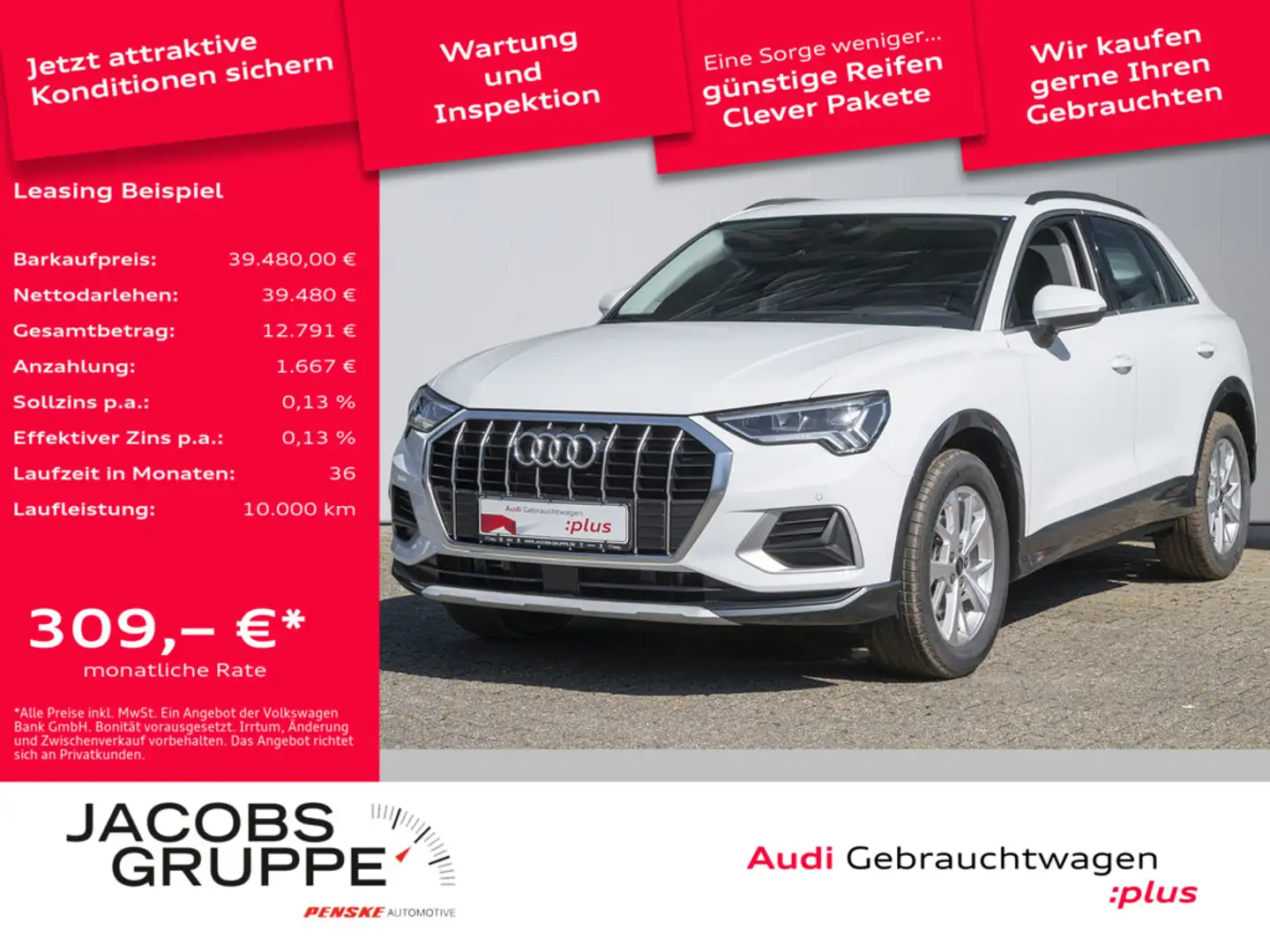 Audi Q3 35 TFSI advanced ACC,SHZ,LED,PDC Weiß - 1