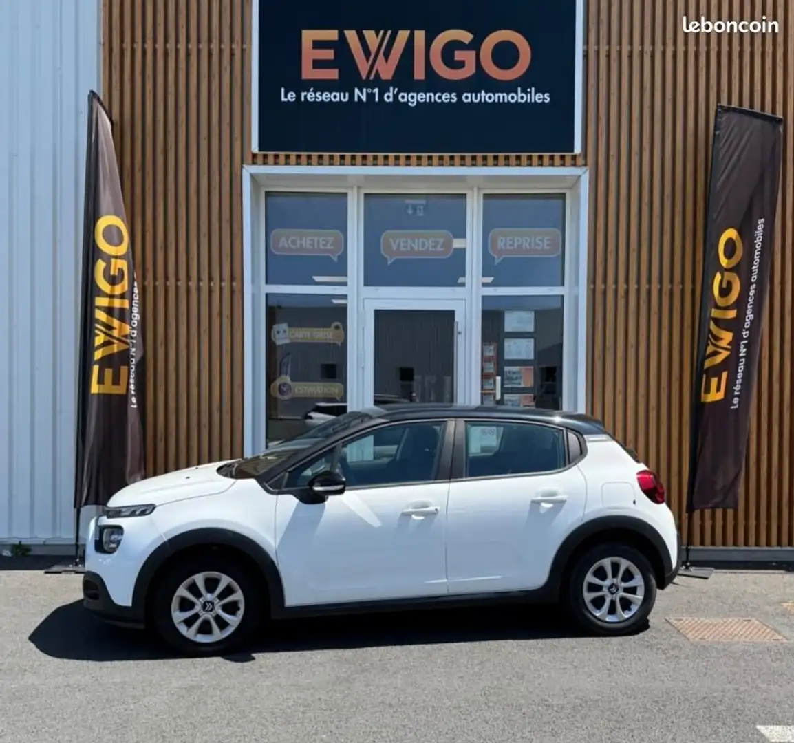 Citroen C3 Citroën 80Cv FEEL BUSINESS S&S ANDROID AUTO+APPLE  Blanc - 1