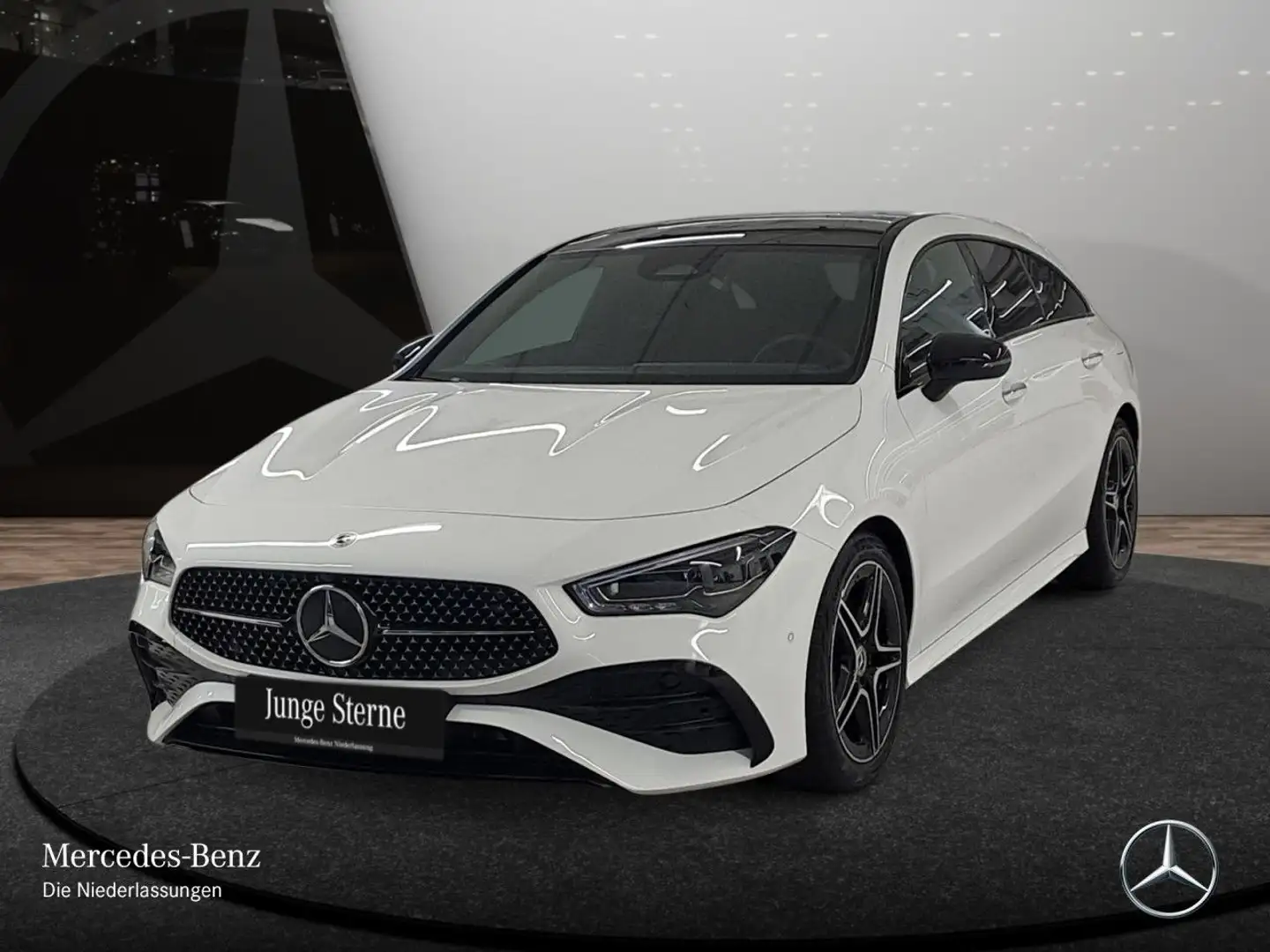 Mercedes-Benz CLA 200 AMG+NIGHT+PANO+MULTIBEAM+KAMERA+KEYLESS+7G Blanco - 2