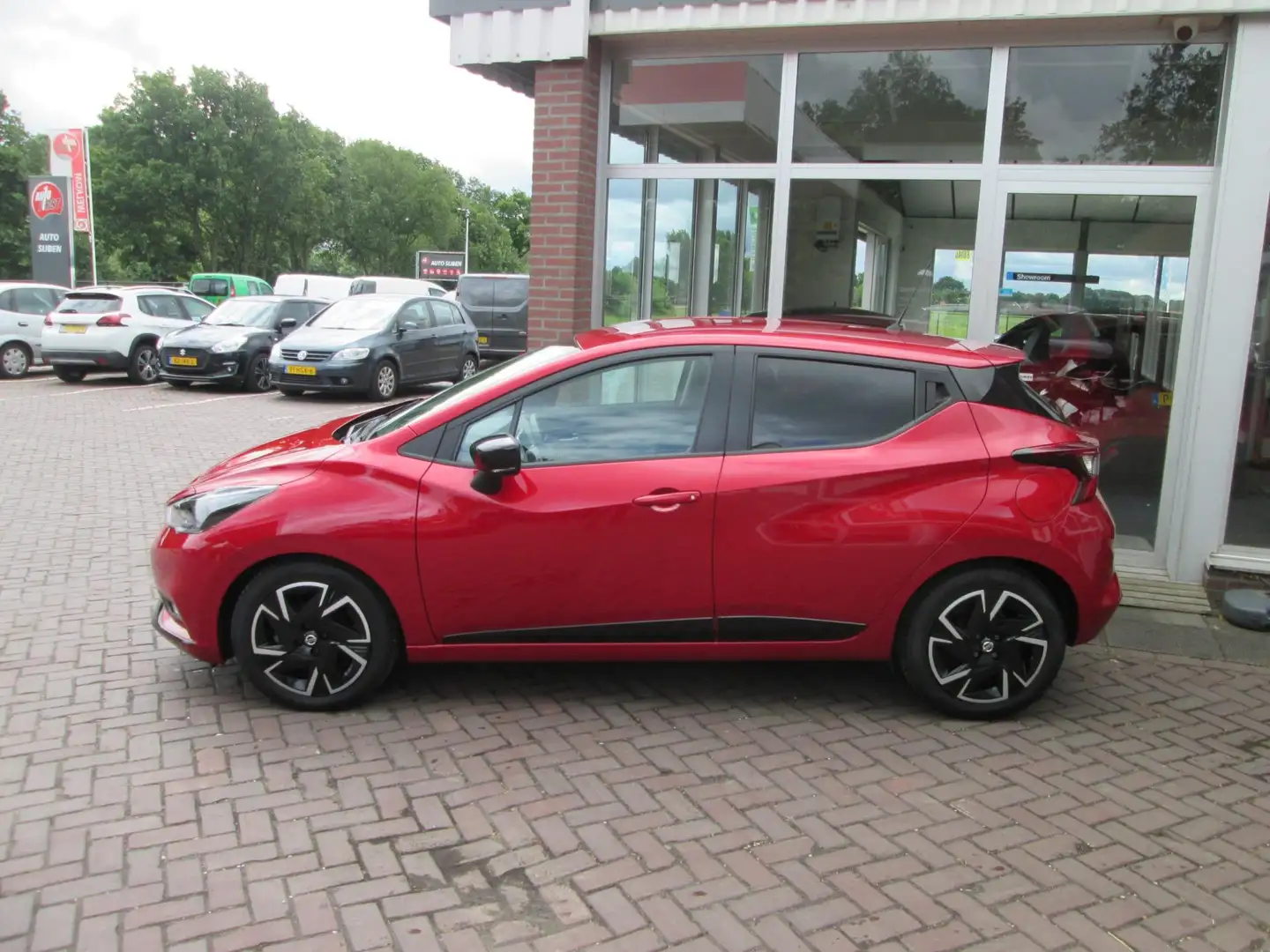 Nissan Micra 1.0 IG-T N-Design / carplay/ parkeersensoren Rood - 2