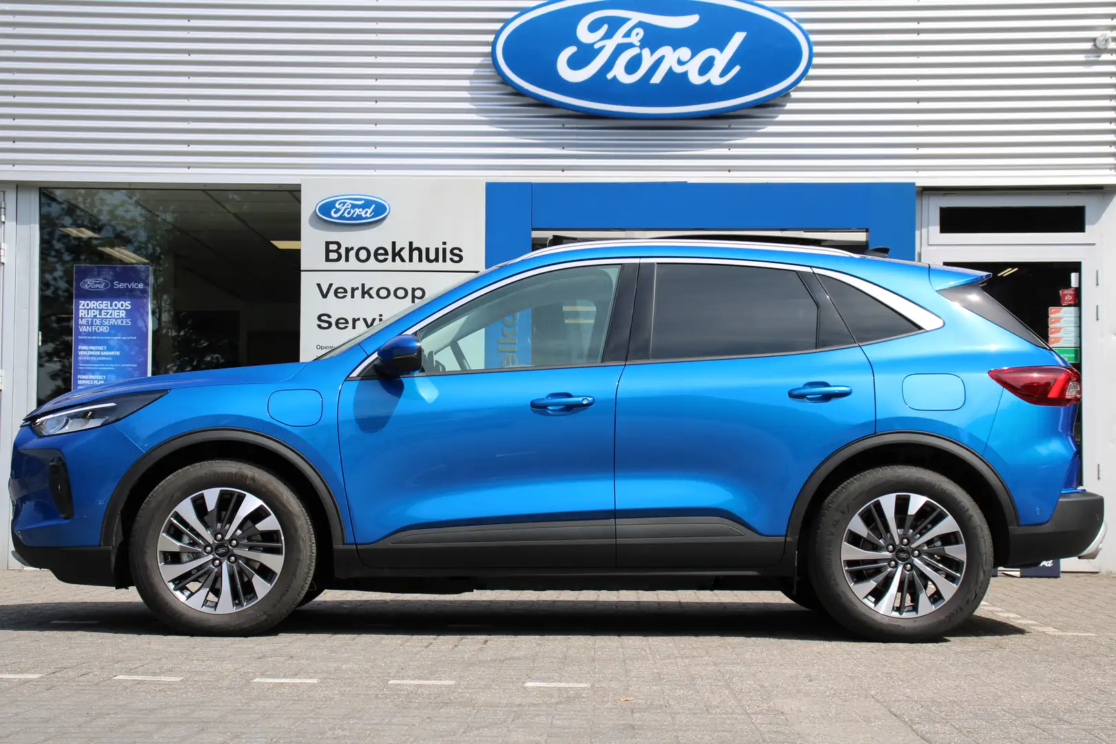 Ford Kuga 2.5 PHEV TITANIUM | NL-AUTO! | VOL! | PANO DAK | A Bleu - 2