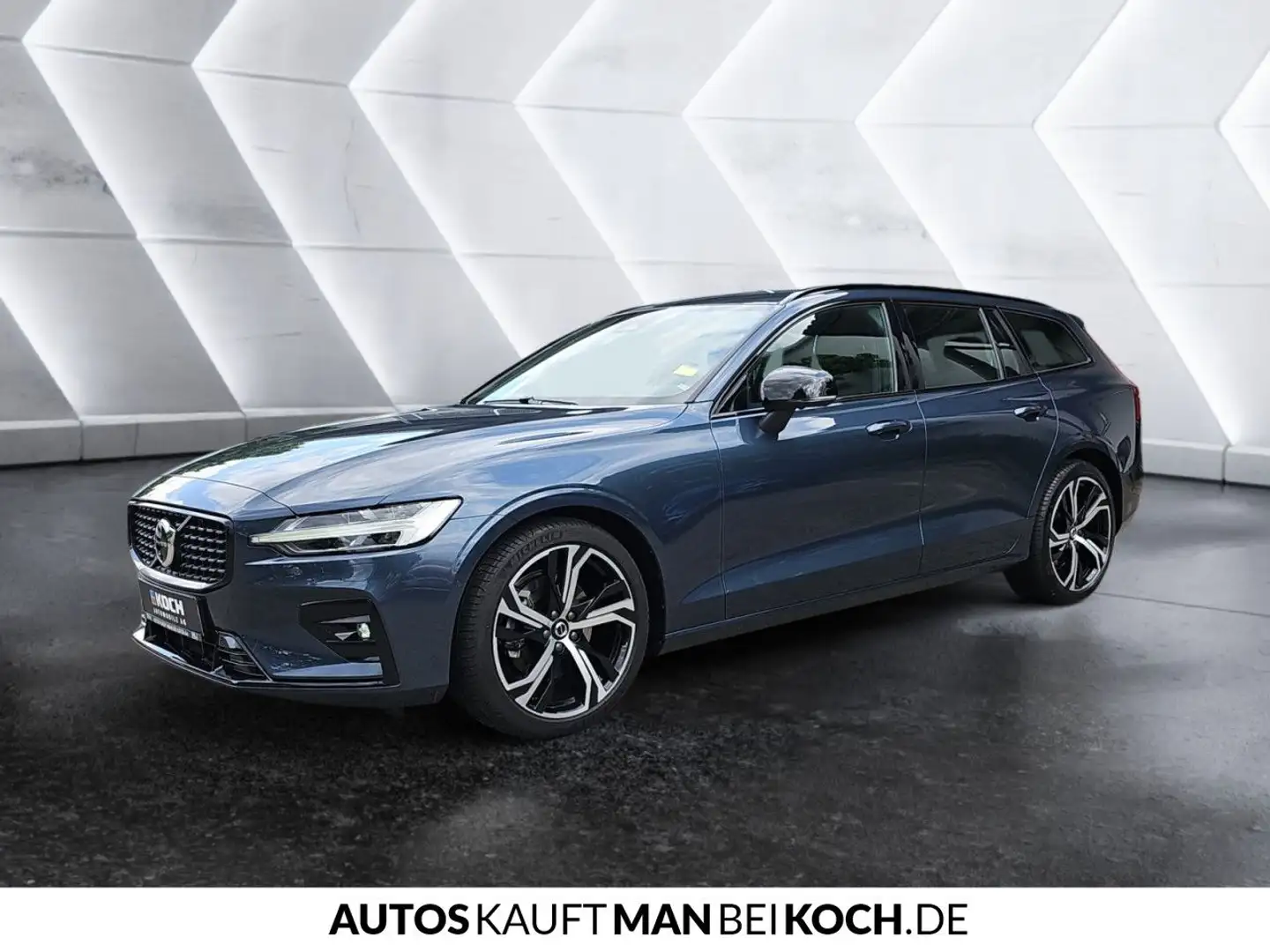 Volvo V60 B4 Plus Dark ACC STHz 360 VOLL-LED 4xSHz H&K Bleu - 2