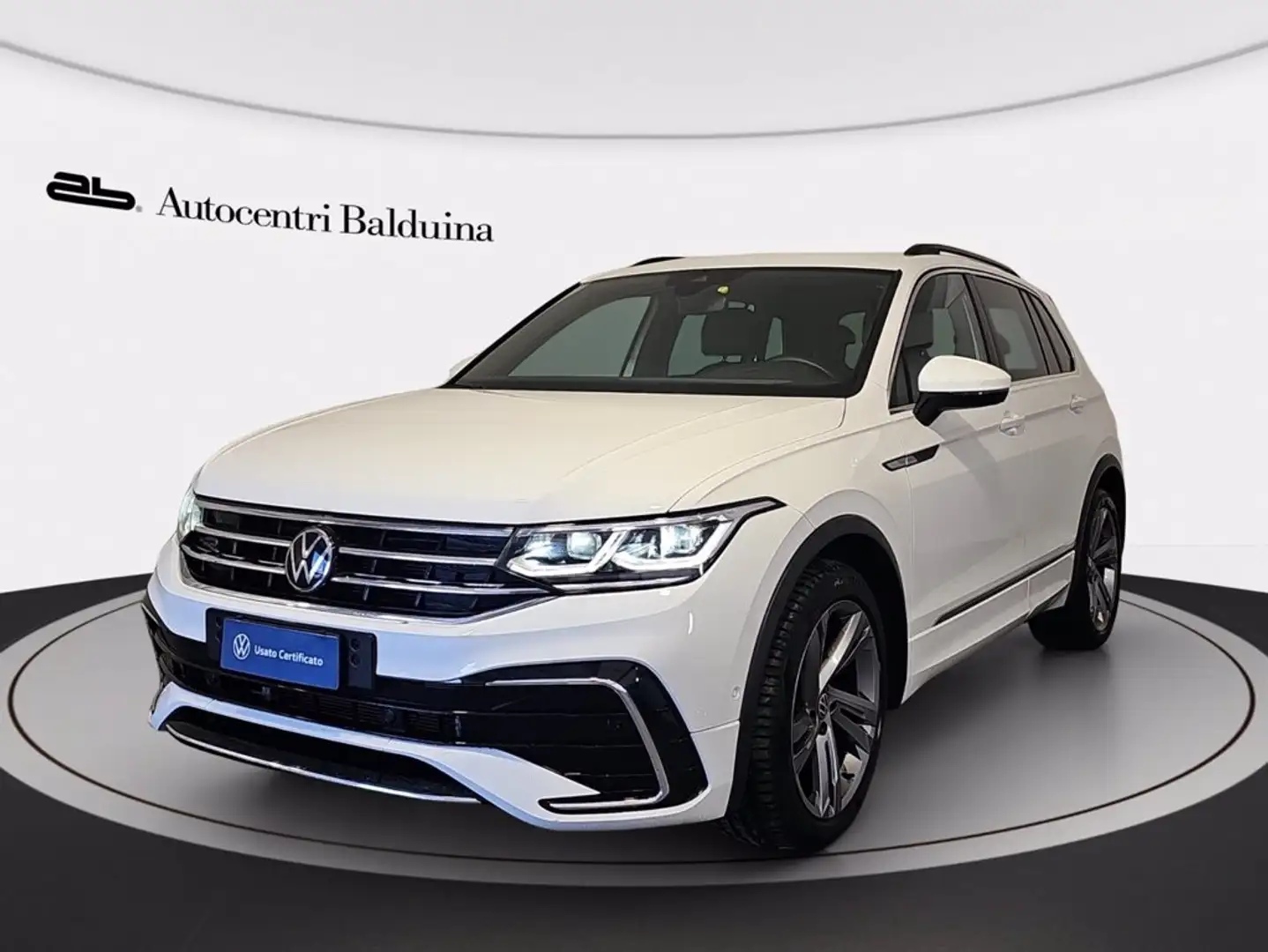 Volkswagen Tiguan 1.5 tsi r-line 150cv dsg Blanc - 1