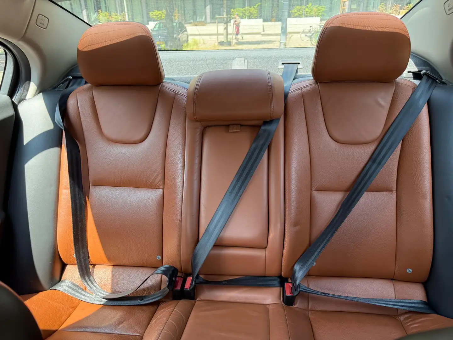 Volvo S60 1.6 T4 Kinetic NW APK 1-Eigenaar Bruin Leder NAP Blu/Azzurro - 2