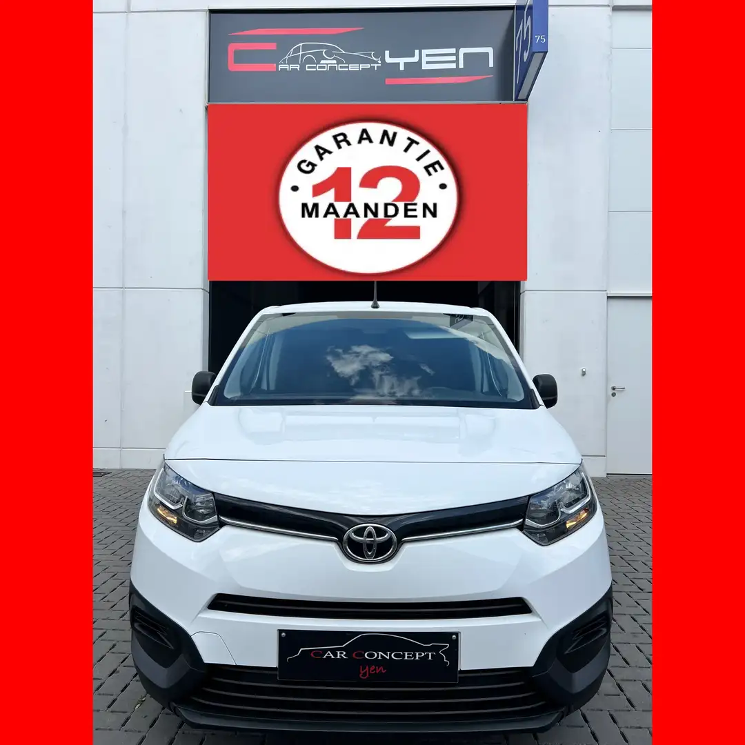 Toyota Proace City 1.5 D4D*L1*53.000Km*11.562+btw*Euro6*Cruise*Blueth Blanc - 2