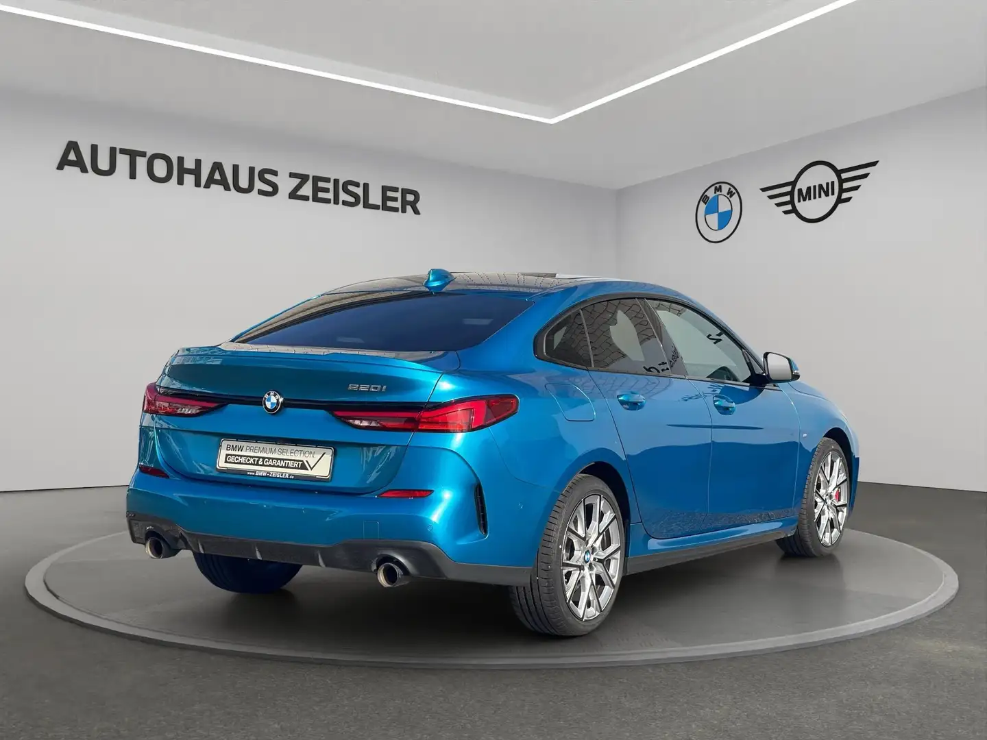 BMW 220 i Gran Coupé M SPORTPAKET PRO PanoDach Leder Bleu - 2