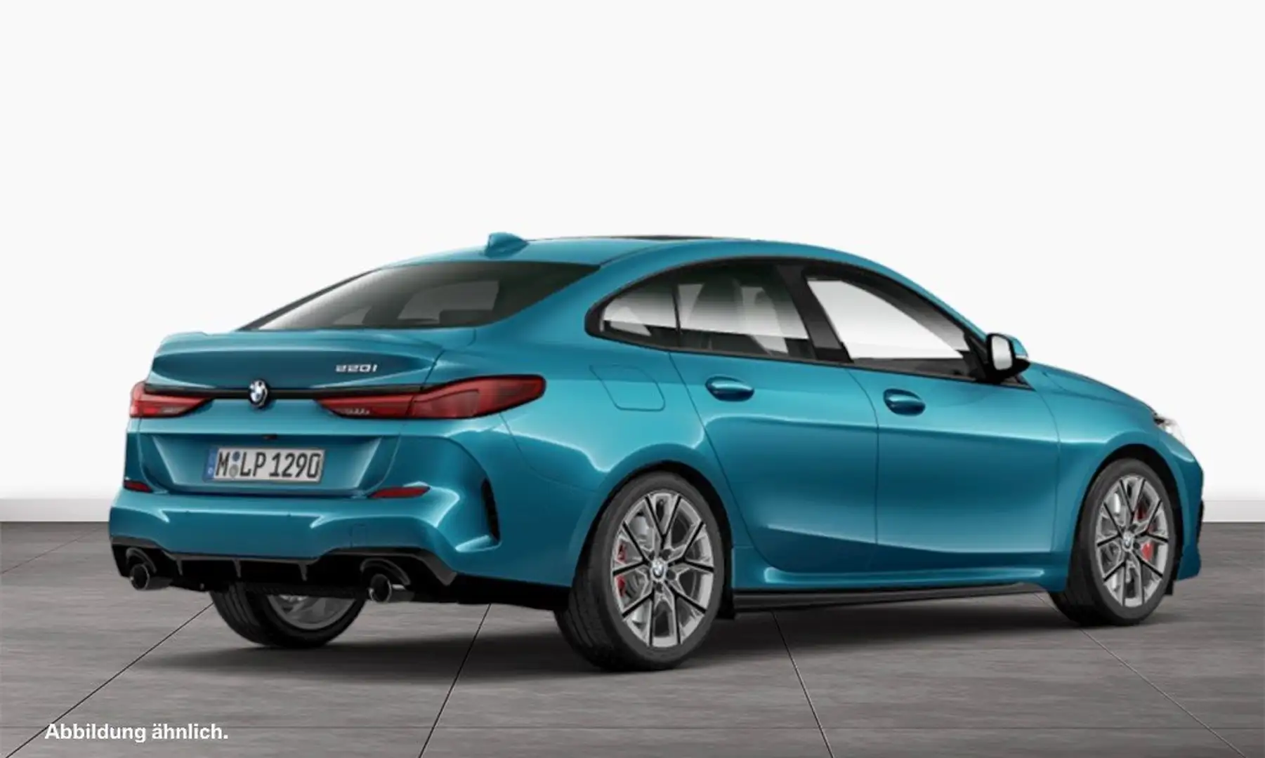 BMW 220 i Gran Coupé M SPORTPAKET PRO PanoDach Leder Blau - 2